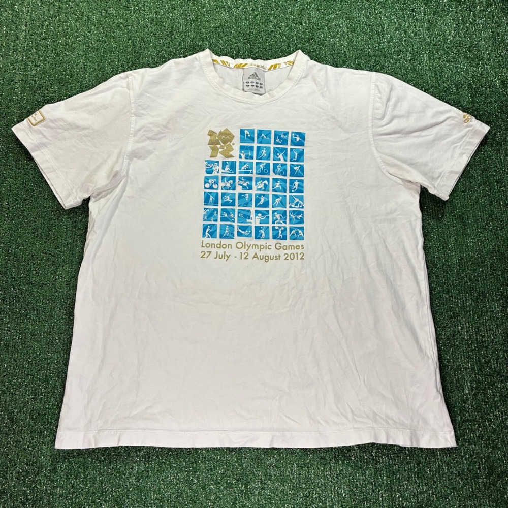 Vintage Adidas London Olympic Games 2012 T-shirt
